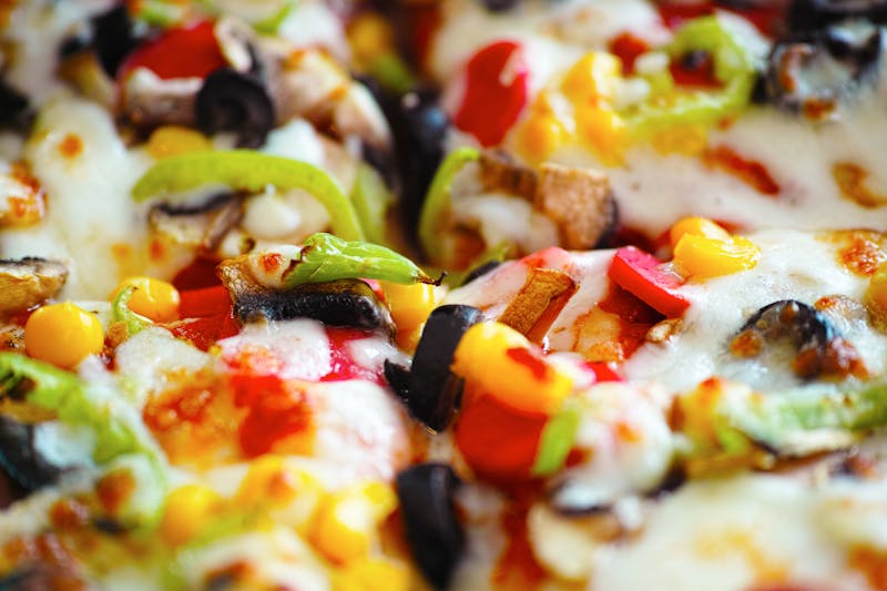 Veggie supreme pizza